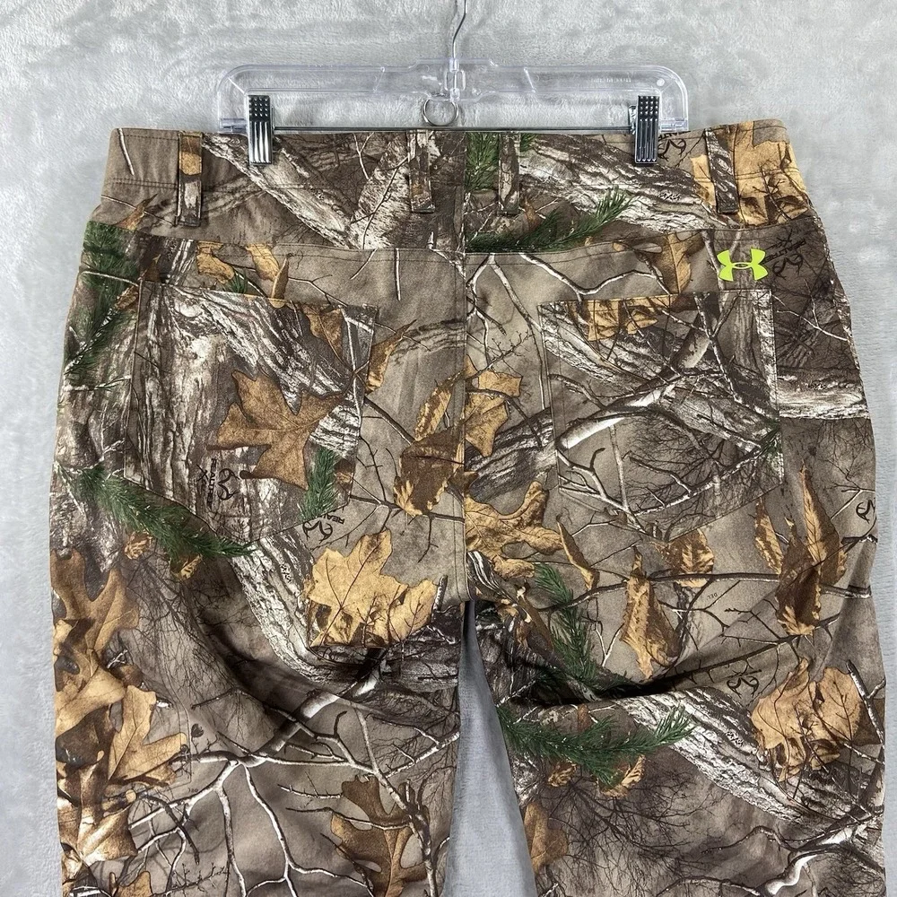 Under Armour Pants mens 40x30 Loose Fit Hunting Realtree Camo Xtra Field Outdoor - Picture 12 of 13